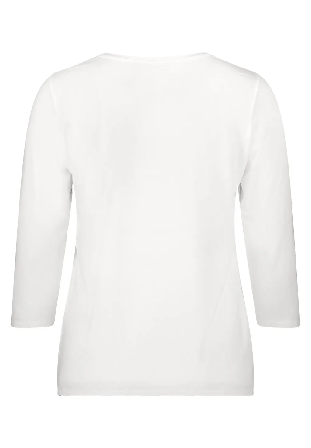 Betty Barclay Ladies Shirt Round Neck-Off White 2776/2063
