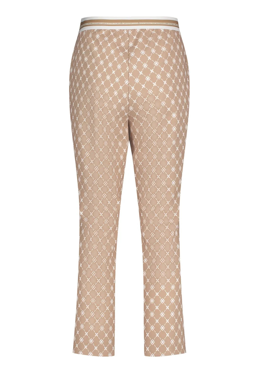 Betty Barclay Ladies Casual Trousers Slim Fit-Nature/Cream 6143/1706