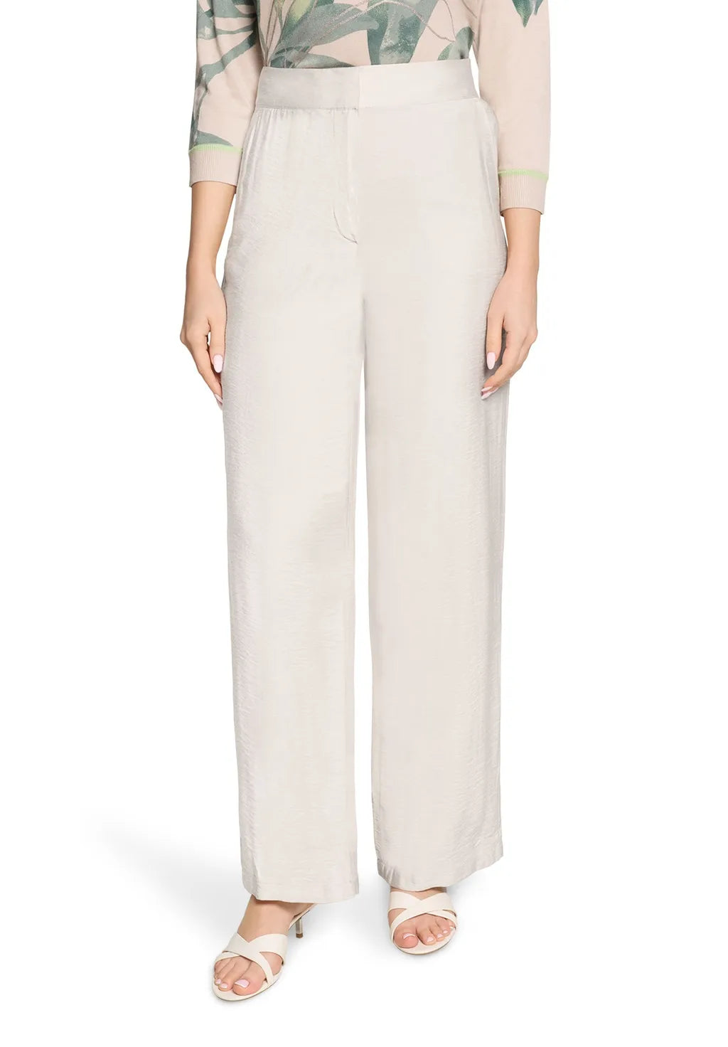 Betty Barclay Ladies Marlene Trousers-Light Beige 6164/1836