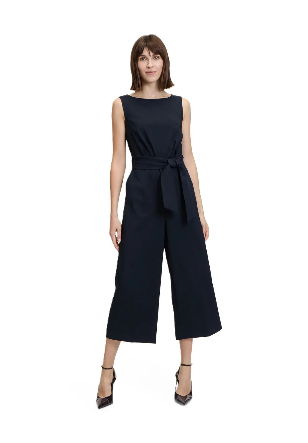 Betty Barclay Ladies Jumpsuit Sleeveless 7/8 length-Dark Sky 6005/1080