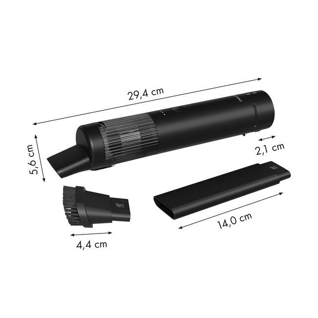 Zwilling Xtend Cordless Starter Set: Handheld Vacuum Cleaner (Including Battery) ZW-1030462.