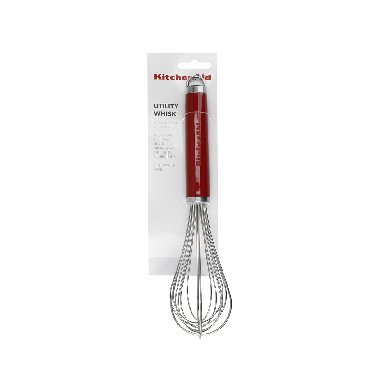 KitchenAid Pasta Spoon KitchenAid Coreline Whisk Empire Red KAG0600 (7764623425625)