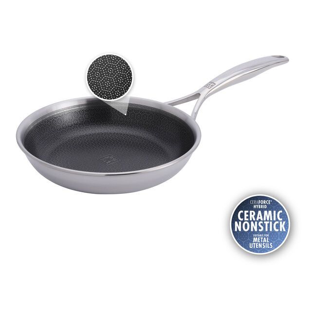 Zwilling Peak Stainless Steel Ceramic Non-Stick Coating Frying Pan 28cm ZW-1034492.