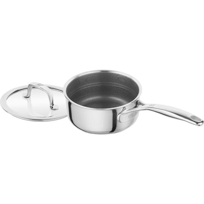 Zwilling Peak Stainless Steel Ceramic Non-Stick Coating Sauce Pan with lid 16cm ZW-1034503.