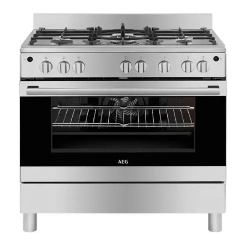 AEG 90cm Stainless Steel Gas/Gas Stove AEGZA90GS1 SS (8046128005209)