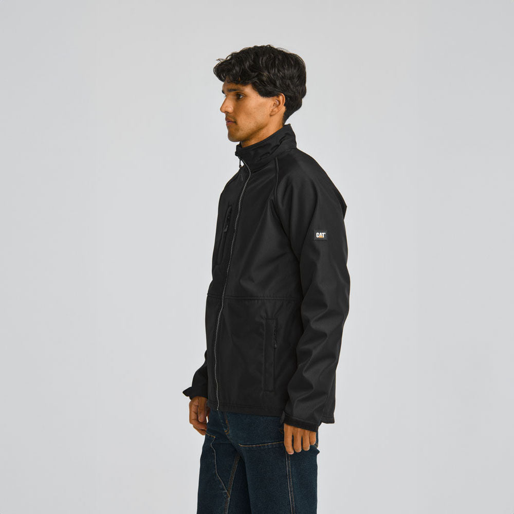 Caterpillar Ripstop Softshell Jacket-Black 1040046-12195