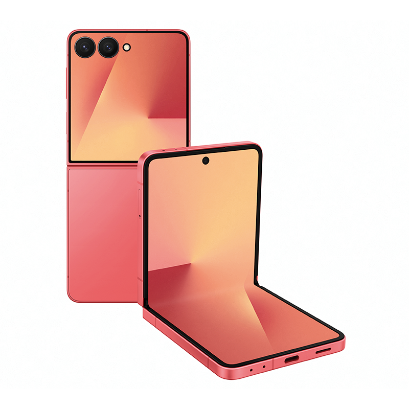 Samsung Galaxy Z Flip 7 256GB 5G Dual Sim - Coral Red
