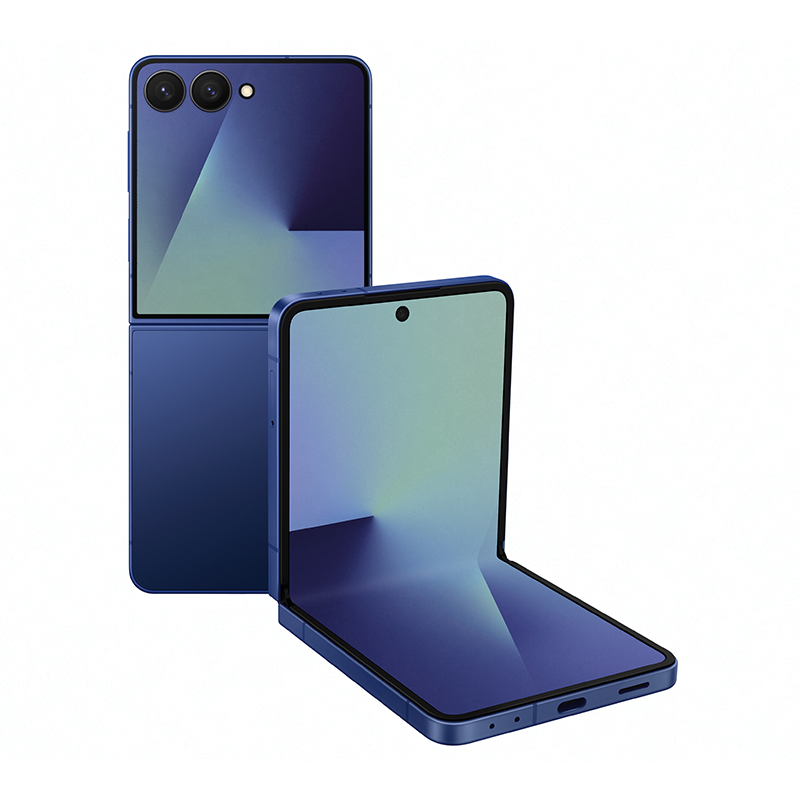 Samsung Galaxy Z Flip 7 256GB 5G Dual Sim - Blue Shadow