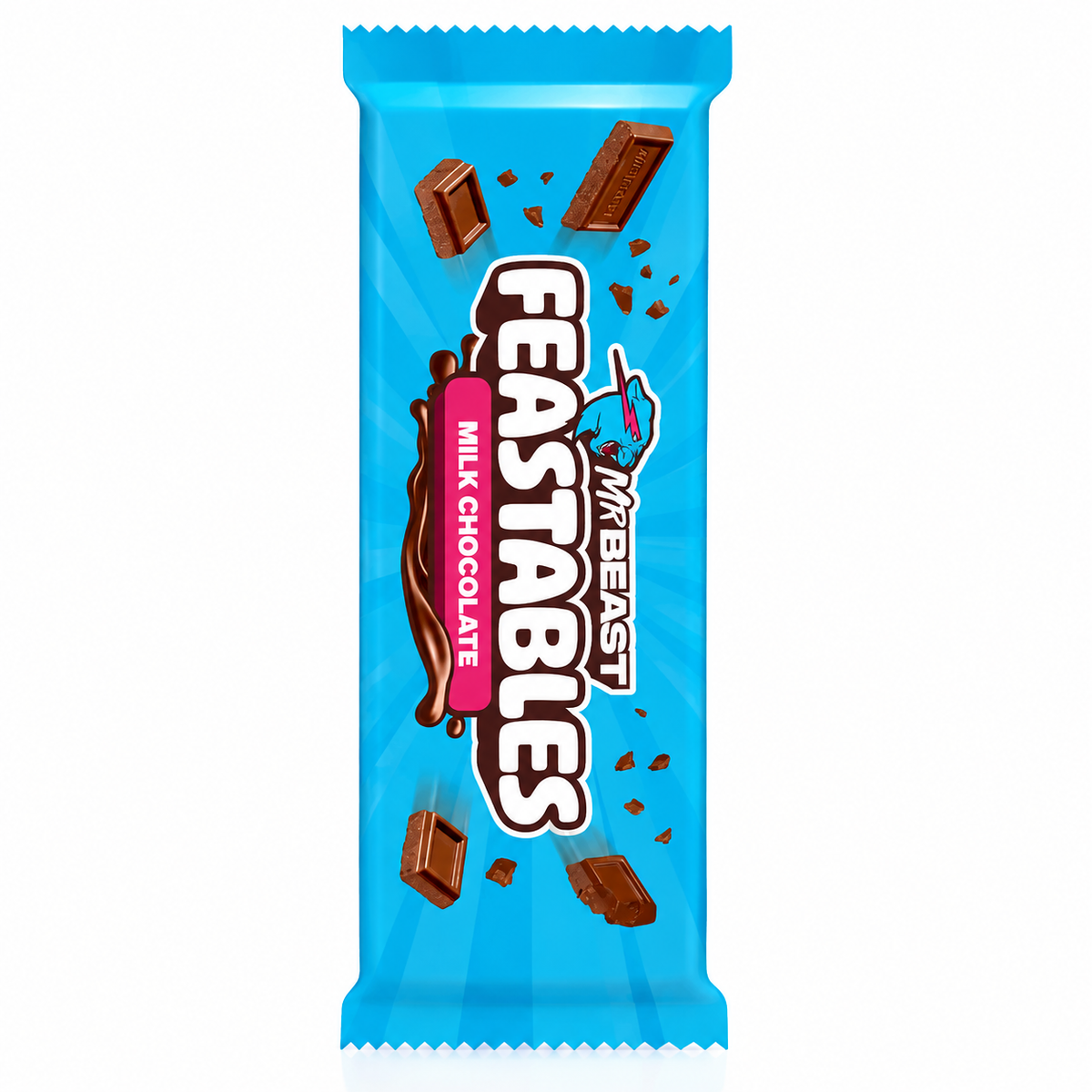 Mr.Beast Milk Crunch Chocolate Bar 60g.