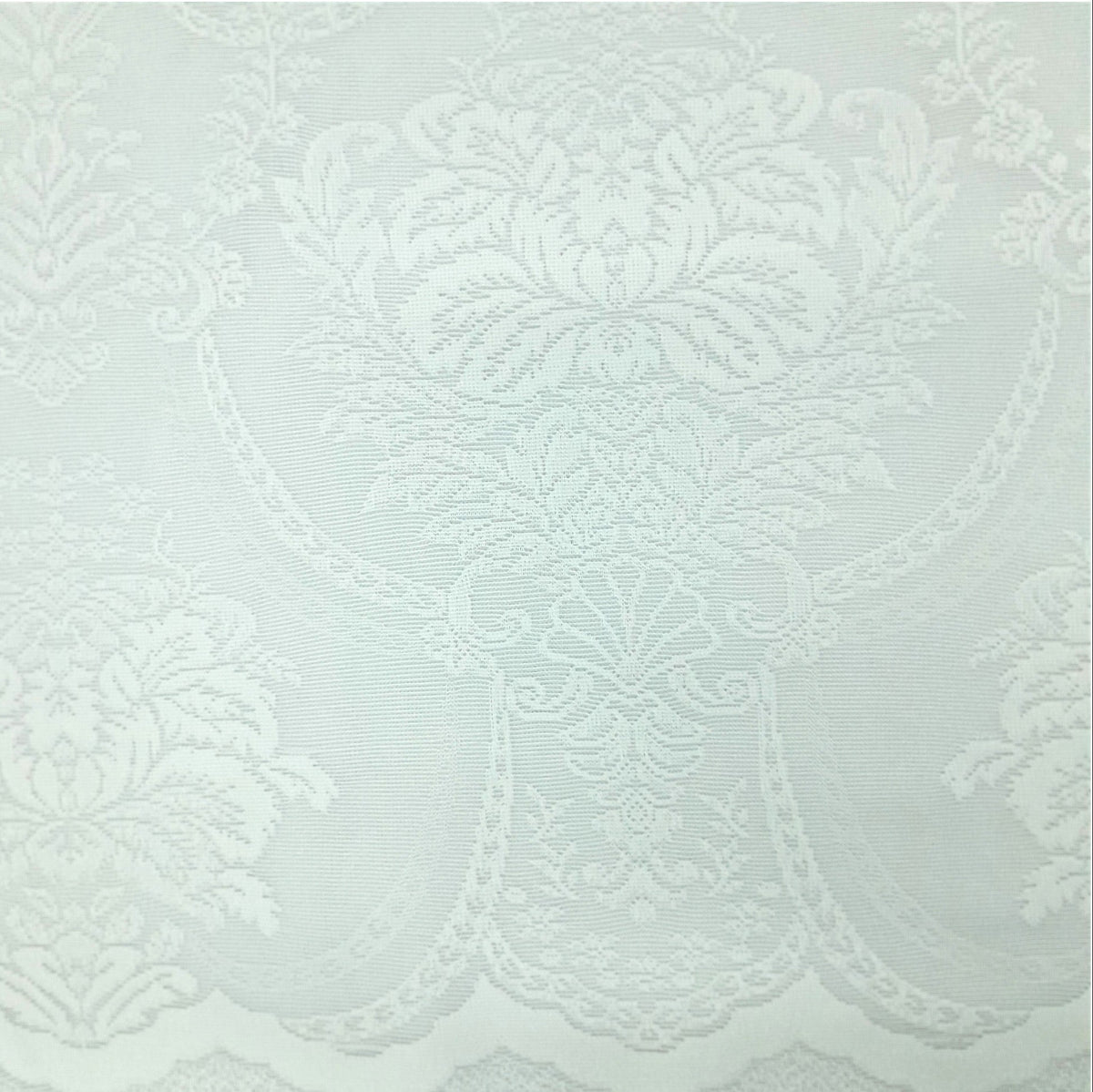 Fabric Embroided Pasha White voile Lace 290 cm (8044868993113)