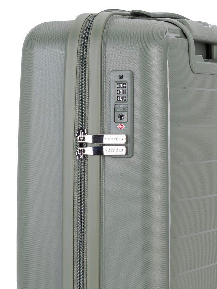 Voyager Flow Hard Shell  4 Wheels-Green