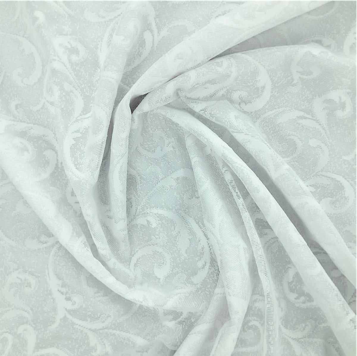 Fabric Embroided Pasha White Lace WH 290 cm (8044890095705)