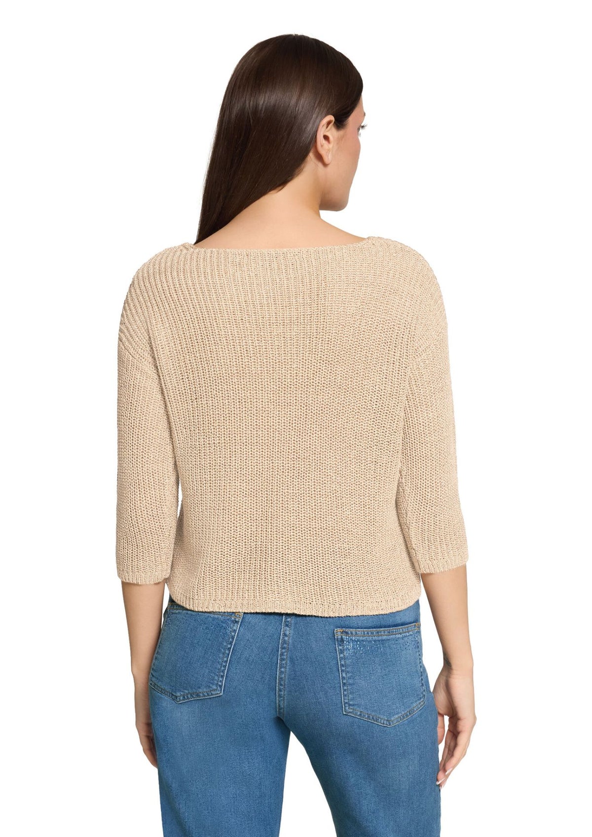 Betty Barclay Ladies Knitted Pullover Sweater-Classic Beige 5404/2491