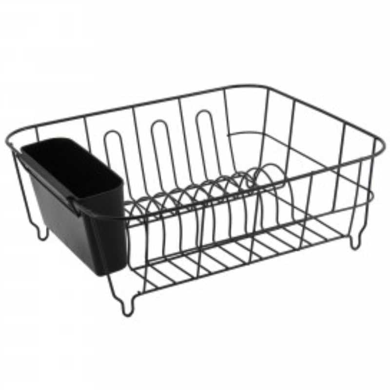 CASA DISH RACK Casa Catania 301 Dish Drainer Black (4271761719385)