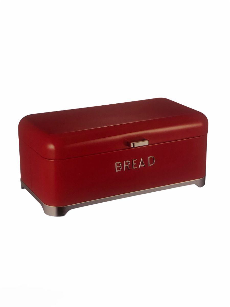 Continental Homeware CANISTER Continental Homeware Deluxe Edition Bread Bin With 3pcs Canister Set Red CH724 (7305526378585)