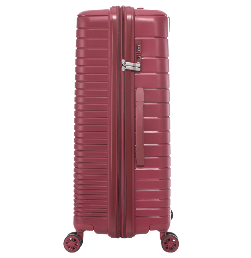 Travel Mate Suitcase Travel Mate  Hard Shell Zipper 8 Wheel XBag Trolley Case  75cm - TSA L-343 A - Red (7759153528921)
