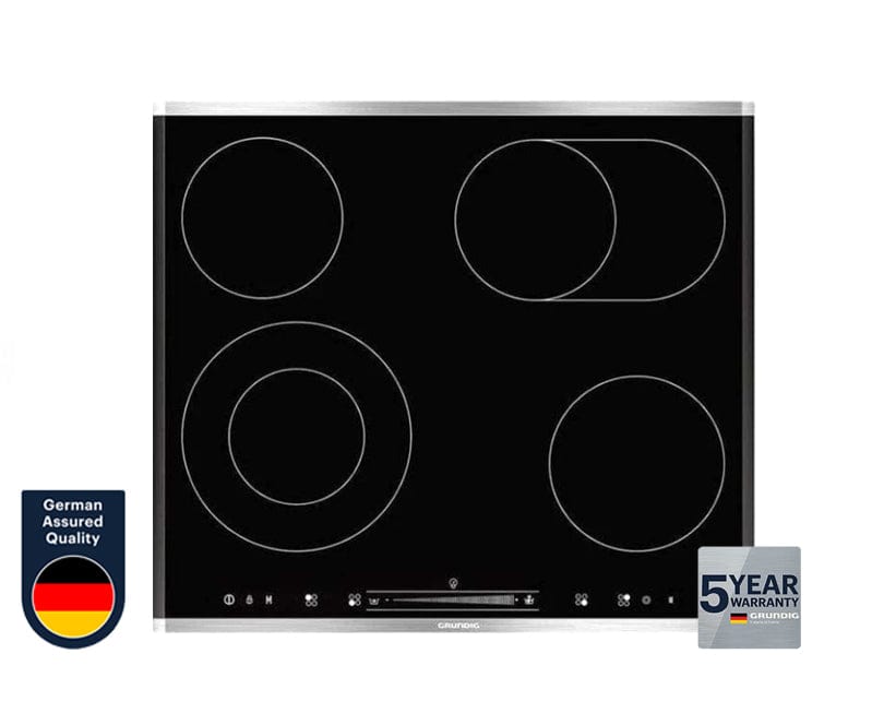 Grundig Electric Hob Grundig 600mm Black Ceramic Hob GIEV624430X (6545519968345)