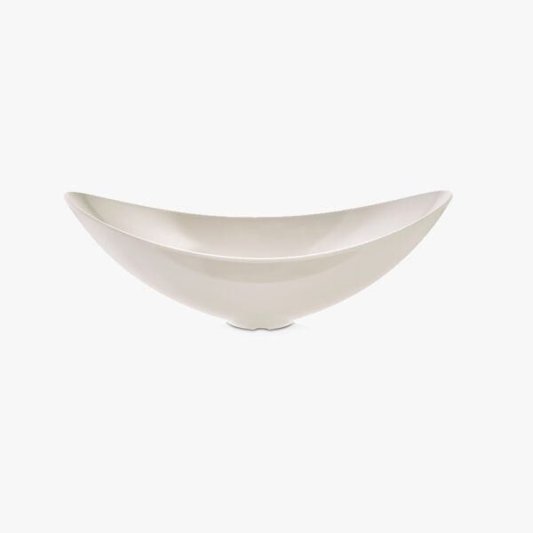 Goreme Melamine Termostar Gondola Presentation Serving Bowl Black/White GRM-503.