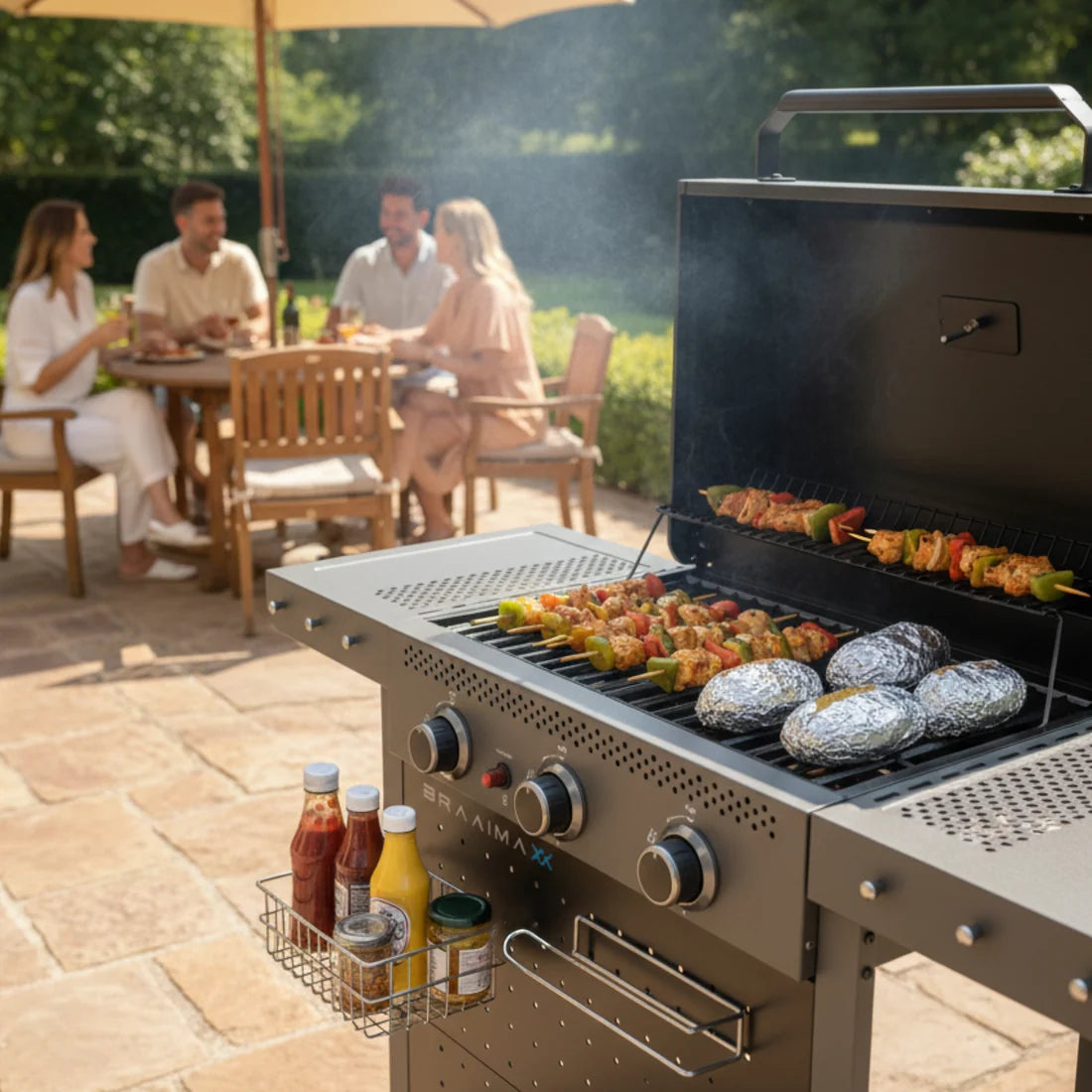 BraaiMaxx Stratos 3-Burner Gas Braai 1198-31-04-ZA.
