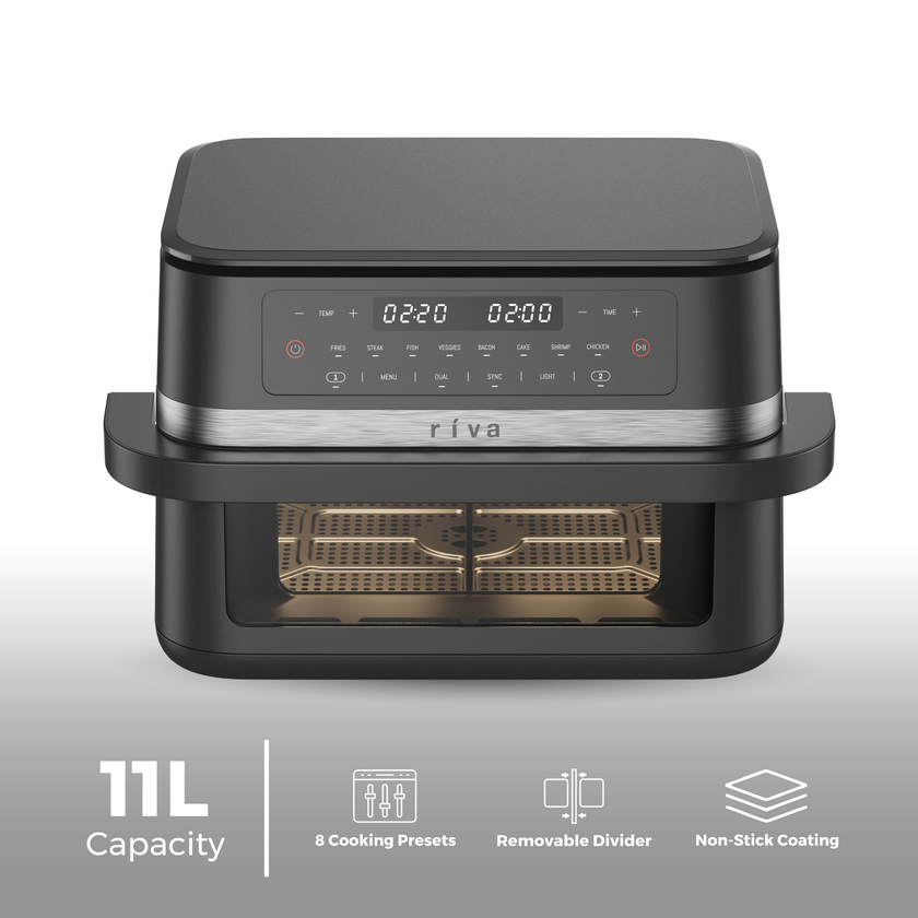 Riva Dual Pro Smart Digital Air Fryer 11L RVAF003