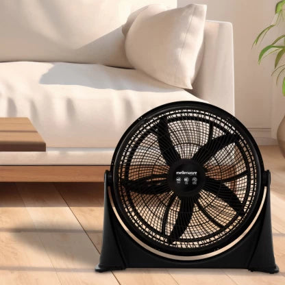 Mellerware Fan Floor Fan 35980 Steel Black