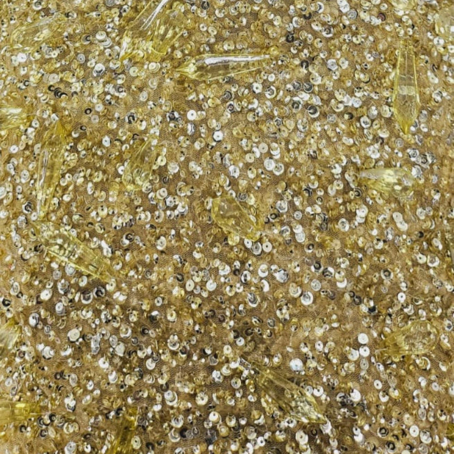 Exclusive Hand Beaded Lace 140cm (7948157485145)