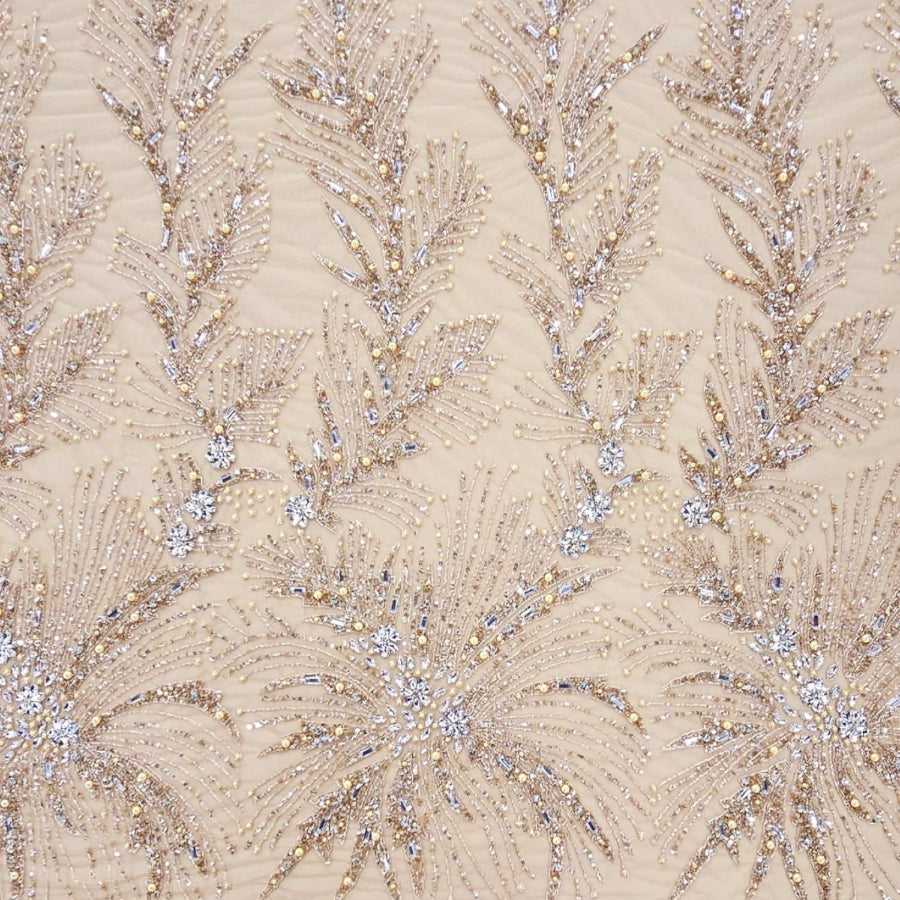 Exclusive Hand Beaded Lace 140cm (7948162072665)