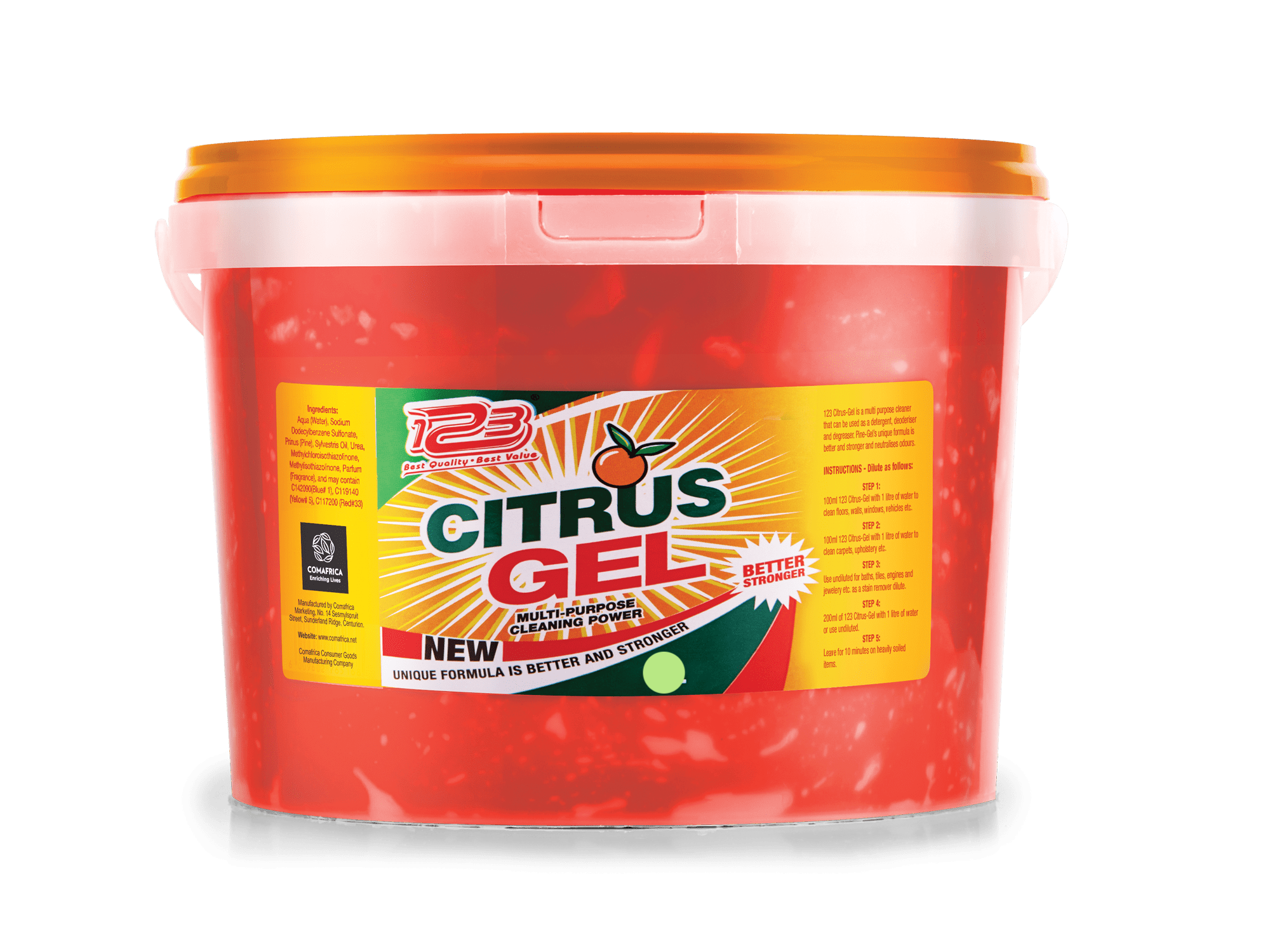 123 123 Citrus Gel 500ml (7490276130905)