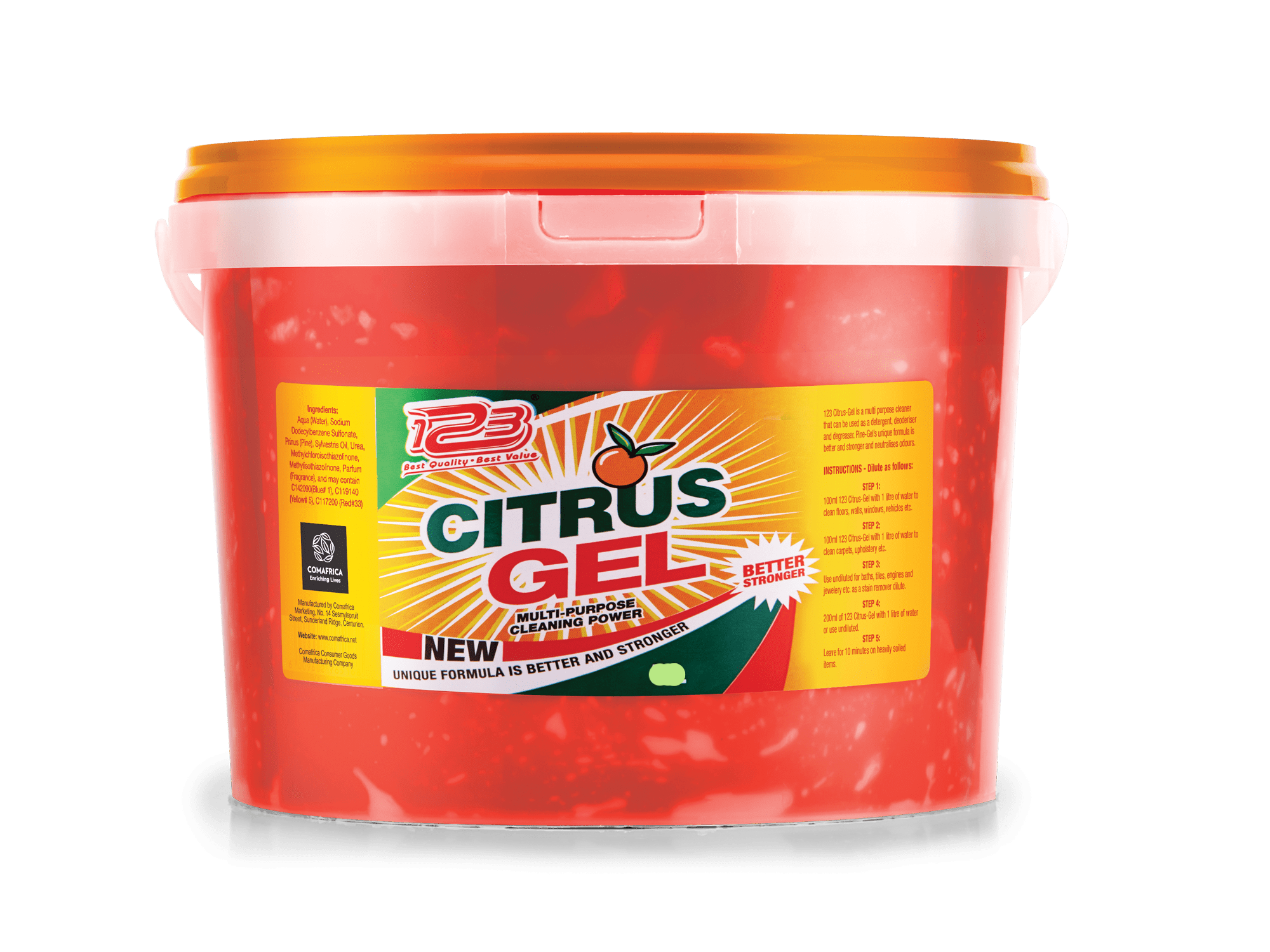 123 123 Citrus Gel 500ml (7490276130905)