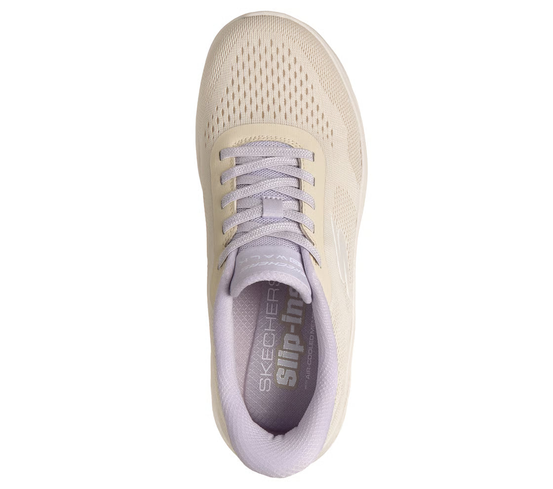 Skechers Women's Slip-ins Go Walk Flex - Azriel Taupe/Lavender 125523