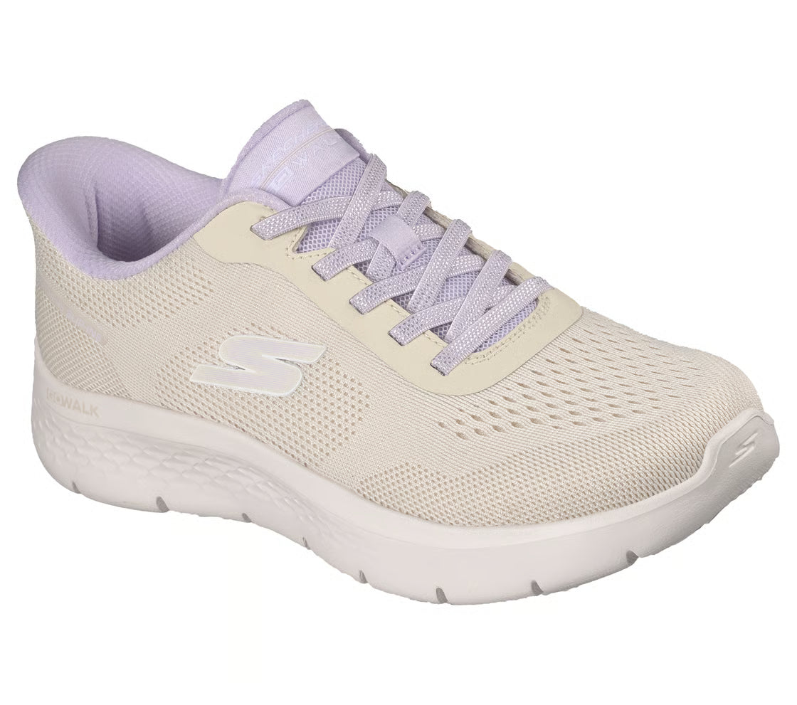 Skechers Women's Slip-ins Go Walk Flex - Azriel Taupe/Lavender 125523
