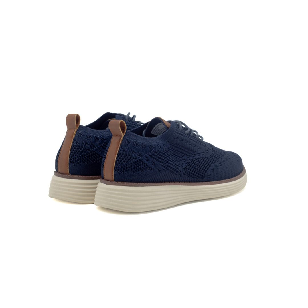 Hush Puppies Styling Lace Up Casuals-Navy HPM01029NVNV