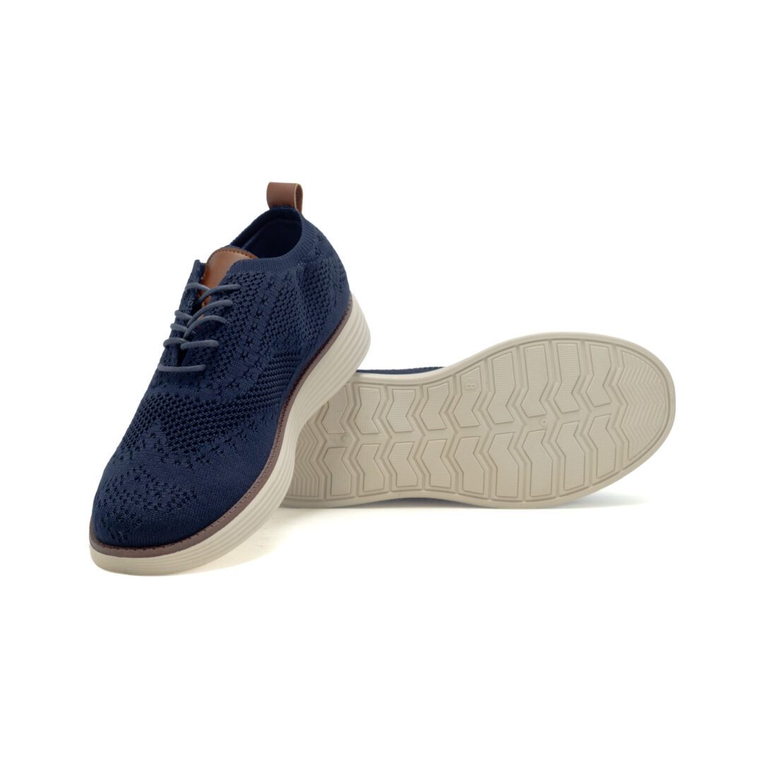 Hush Puppies Styling Lace Up Casuals-Navy HPM01029NVNV