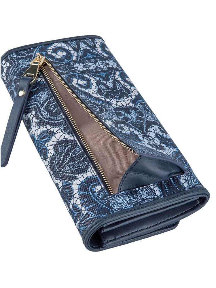 Polo Ladies Purse Polo Bedford Clutch Purse Navy POS454356 (7229948690521)