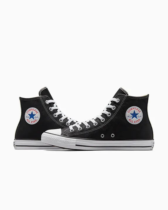Converse Unisex Chuck Taylor All Star Classic Leather -Black 132170C