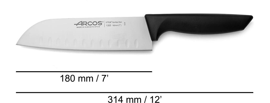 Arcos Niza Santoku Knife 180 mm Series 8.1355.