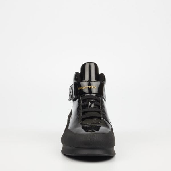 Mazerata Sneakers Mazerata Valentino 1 Pat Suede Black (7514612760665)