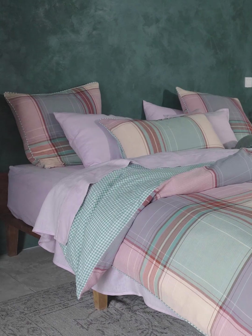 Linen House Alfresco Pink Duvet Cover Set