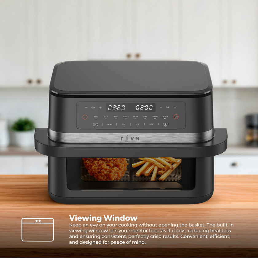 Riva Dual Pro Smart Digital Air Fryer 11L RVAF003