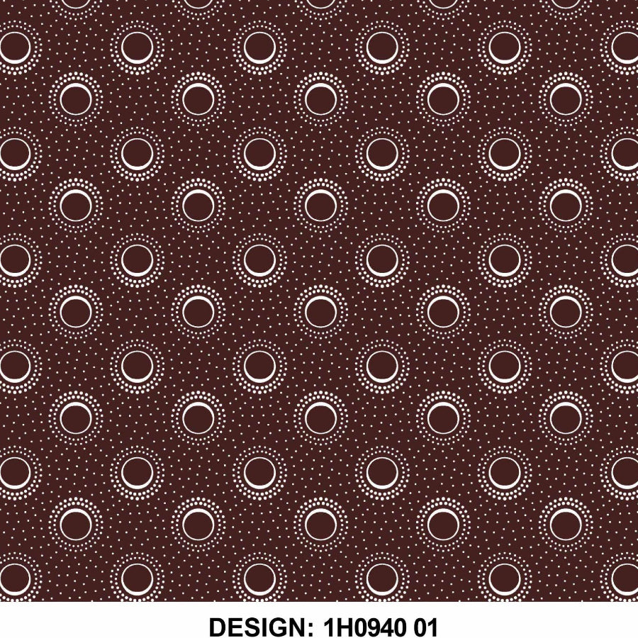 Original 3 Cats Fabric C/WO1 Yellow/Choc 90cm