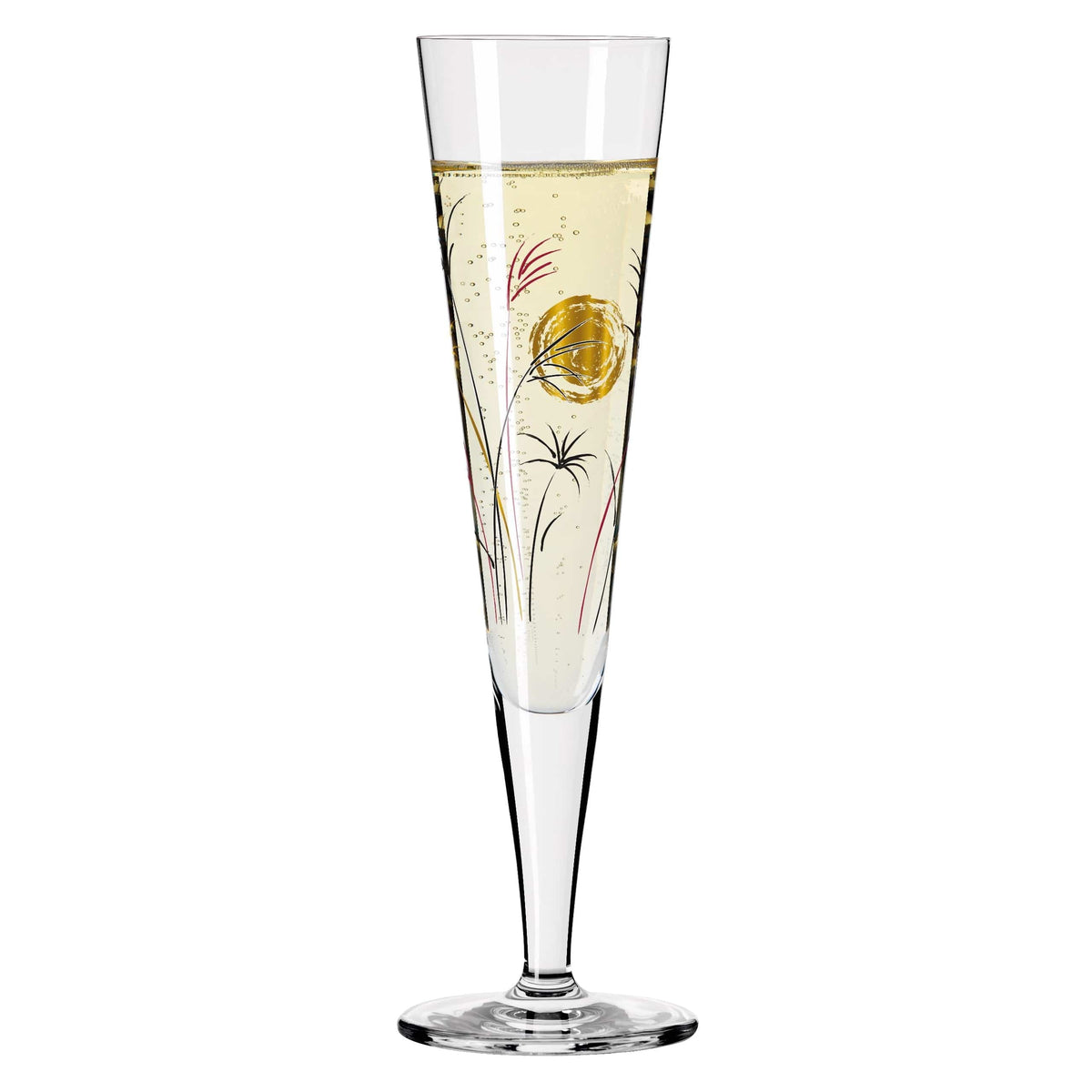 Ritzenhoff Glasses Ritzenhoff Gold Night Champagne Glass Rachel Hoshino 200ml 1071013 (7390078337113)