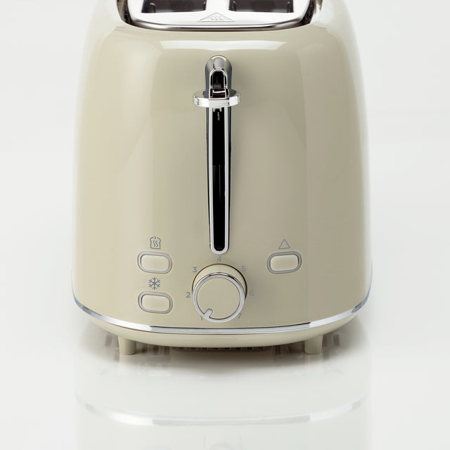 Kenwood Eterna Plastic 2 Slice Toaster Glossy Beige TCP31.000BG