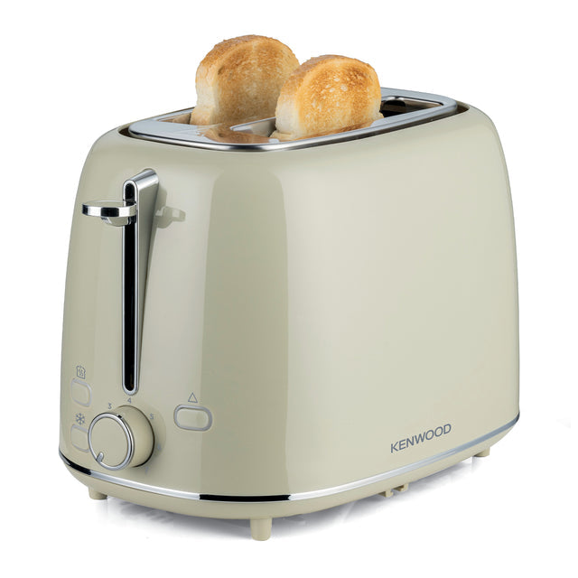 Kenwood Eterna Plastic 2 Slice Toaster Glossy Beige TCP31.000BG