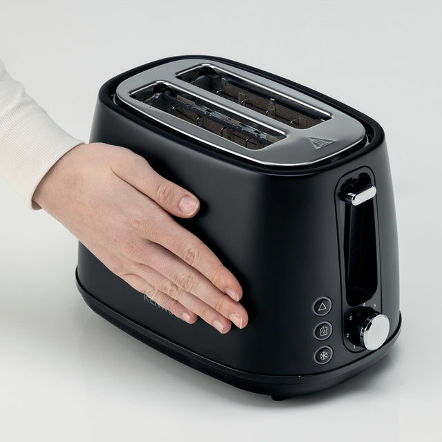 Kenwood Elementa Stainless Steel 2 Slice Toaster Matt Black TCM37.000BK