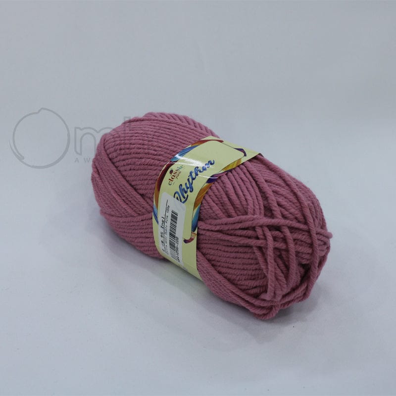 WOOL habby Dusty Pink Rhythm Wool 100g (7228513321049)
