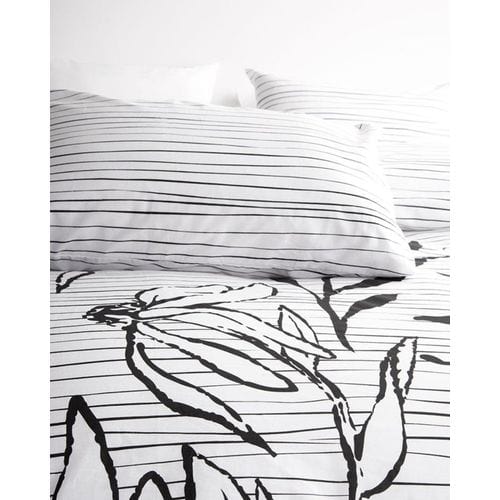 Linen House Duvet Cover Linen House Lorna Black & White Duvet Covers Set (4707125526617)