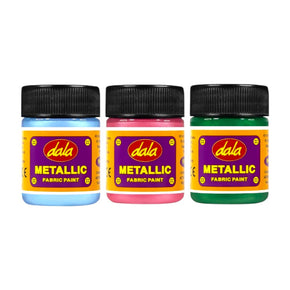 Dala Metallic Fabric Paint 50ml (7959168811097)