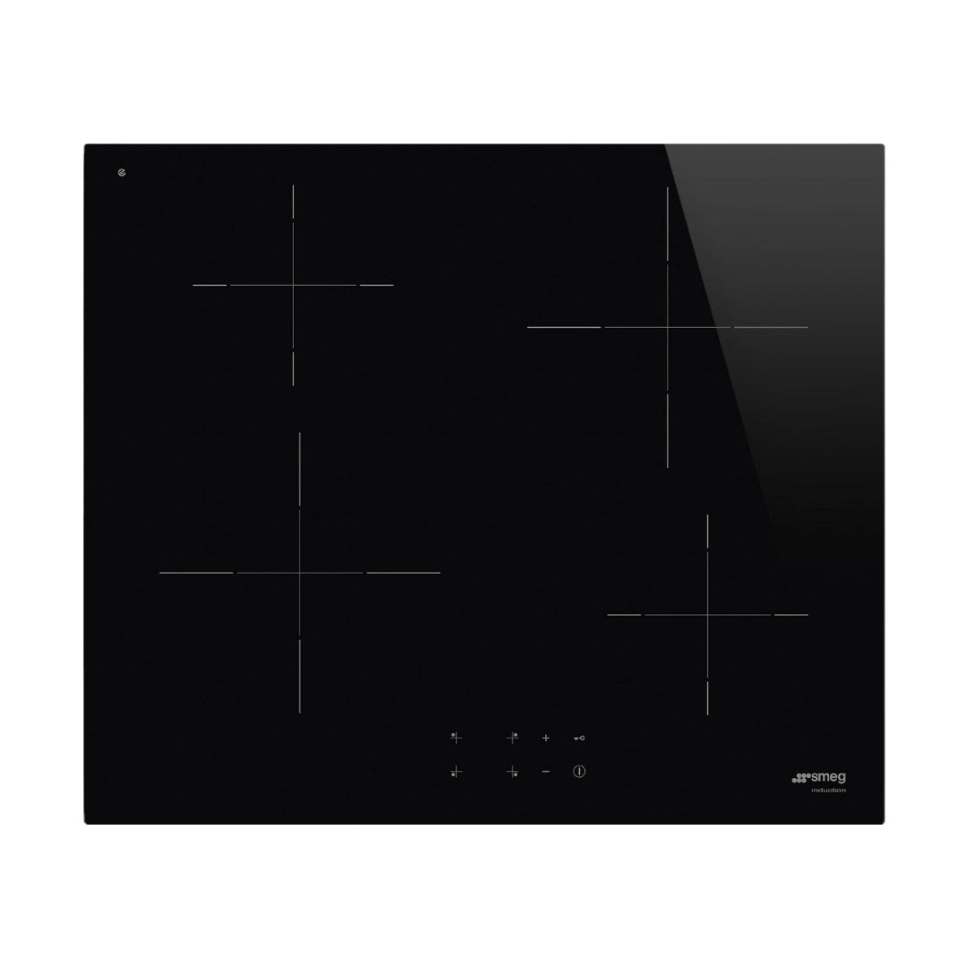 smeg Induction Cooker Smeg 60cm Black Glass Universale Induction Hob – SI2641D (7687863435353)
