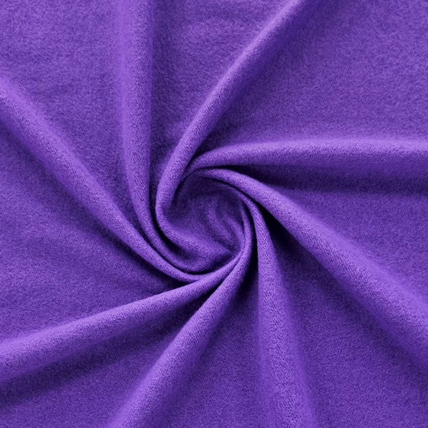 MHC Fleece Track-suiting Meadow Violet Two Thread Brushed Track-suiting Fabric 150 cm