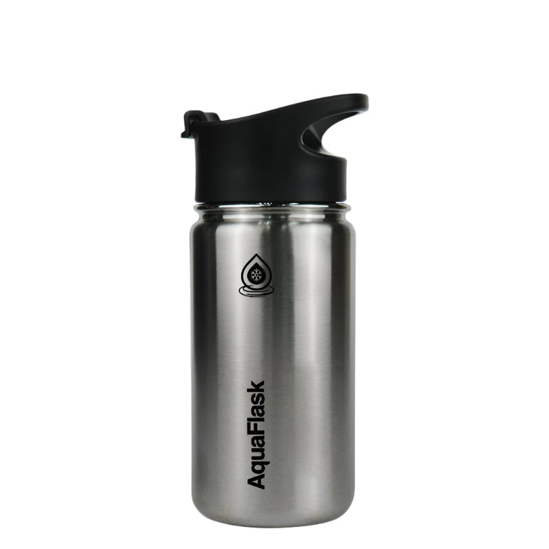 Aquaflask Regular 414ml Flask Silver Steel AF-P10